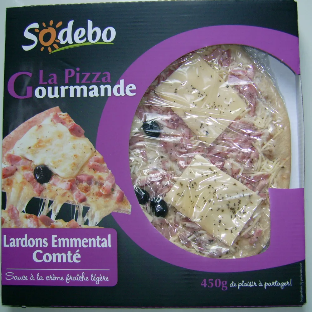 La Pizza Gourmande - Lardons, Emmental, Comté