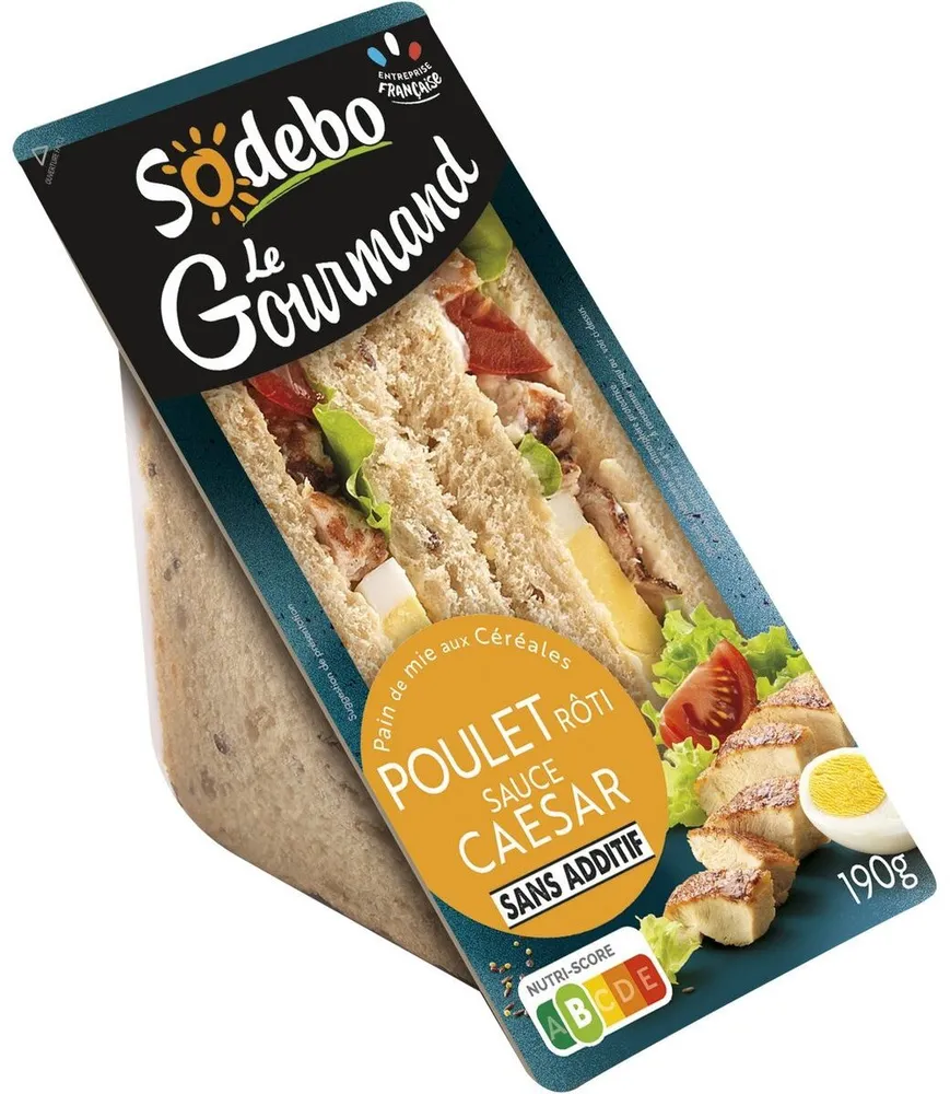 Sandwich le gourmand poulet caesar