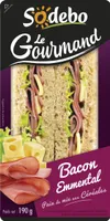 Sandwich Le Gourmand Club - Bacon Emmental