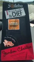 Le Sandwich du Chef - Jambon Cheddar, pain de mie au pavot
