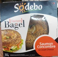 L'instant Bagel Saumon Concombre & Cream Cheese