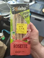 Sandwich simple & bon! rosette