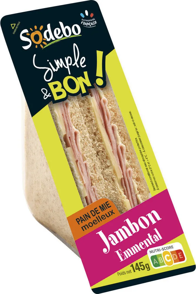 Sandwich Simple & Bon ! - Jambon Emmental