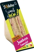 Sandwich Simple & Bon ! - Jambon Emmental