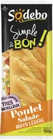 Sandwich Simple & Bon ! Baguette - Poulet aux herbes de Provence Crudités