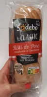 Sandwich Sodebo le CLASSIC Rôti de Porc moutarde à l'ancienne