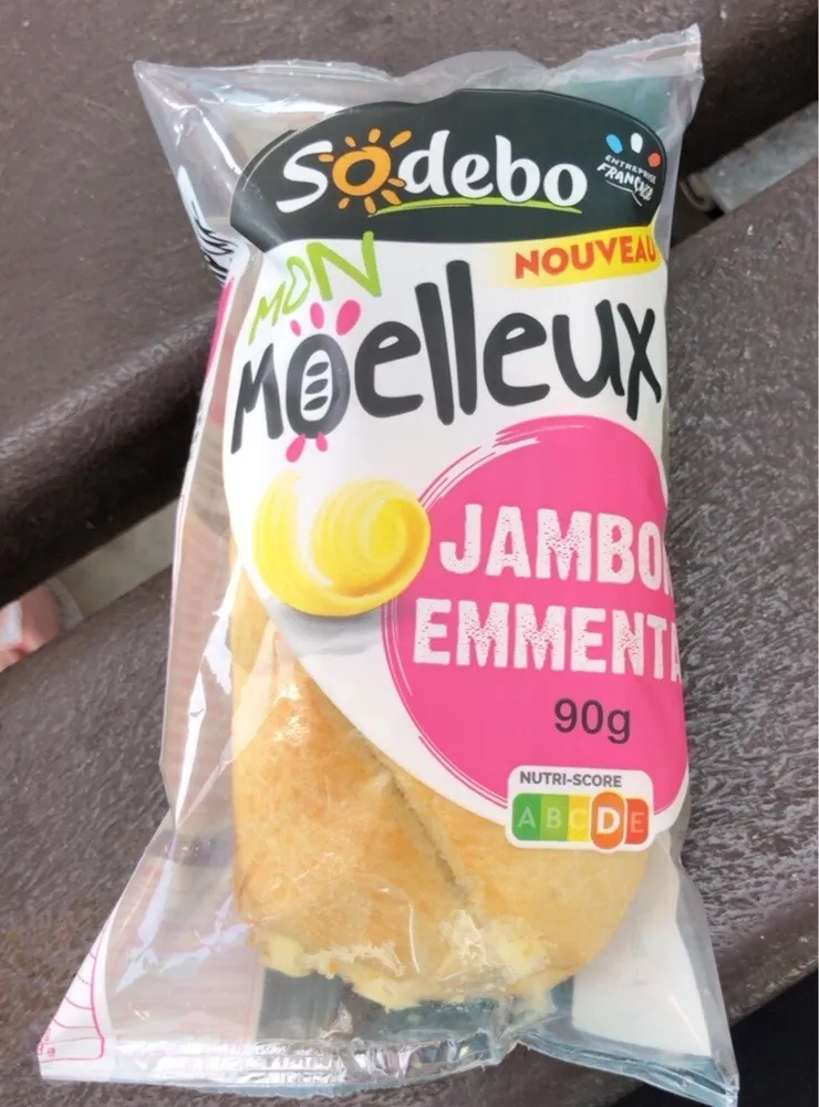 Mon moelleux jambon emmental