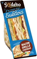 Suédois bacon grillé cheddar