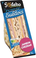 Suédois jambon cheddar