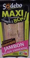 Sandwich Maxi Simple & Bon ! - Jambon Salade Emmental