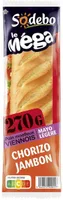 Sandwich le méga jambon chorizo mayo légère