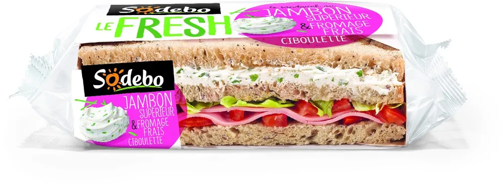 Le Fresh Jambon Supérieur et Fromage frais ciboulette
