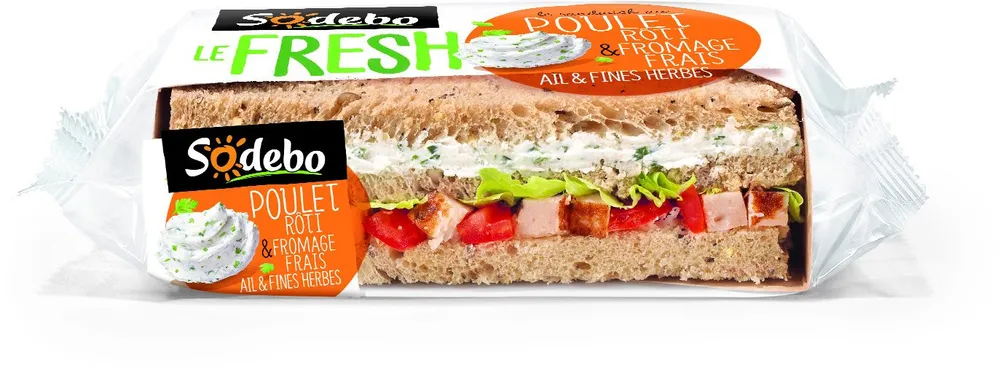 LE FRESH - Poulet rôti et Fromage frais ail et fines herbes