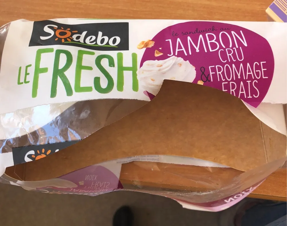 Le FRESH jambon cru & fromage frais