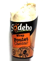 Sodebo wrap poulet caesar