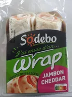 Wrap jambon cheddar
