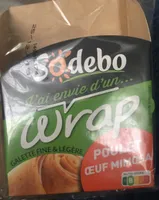 Wrap poulet oeuf mimosa