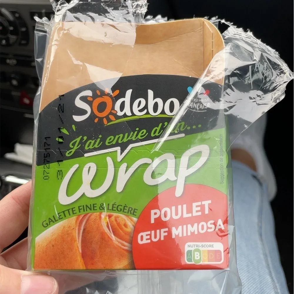 Wrap poulet mimisa