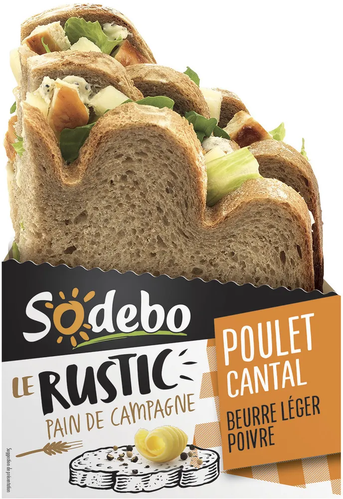 Le Rustic - Poulet rôti Cantal Beurre léger et Poivre