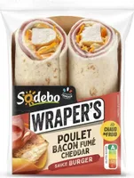 Wraper's poulet bacon fumé cheddar