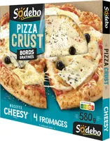 Pizza Crust Cheesy 4 fromages