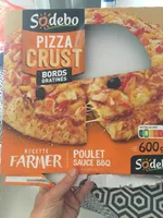 Pizza Crust bords gratinés