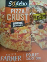 Pizza Crust poulet sauce BBQ