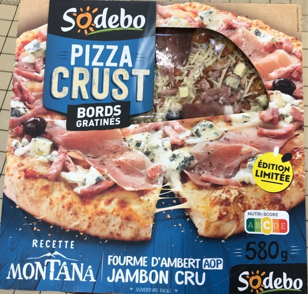 Pizza Crust Fourme d'Ambert Jambon Cru