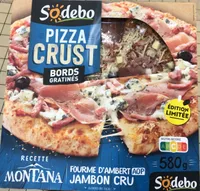 Pizza Crust Fourme d'Ambert Jambon Cru