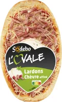 L'Ovale - Chèvre affiné & Lardons