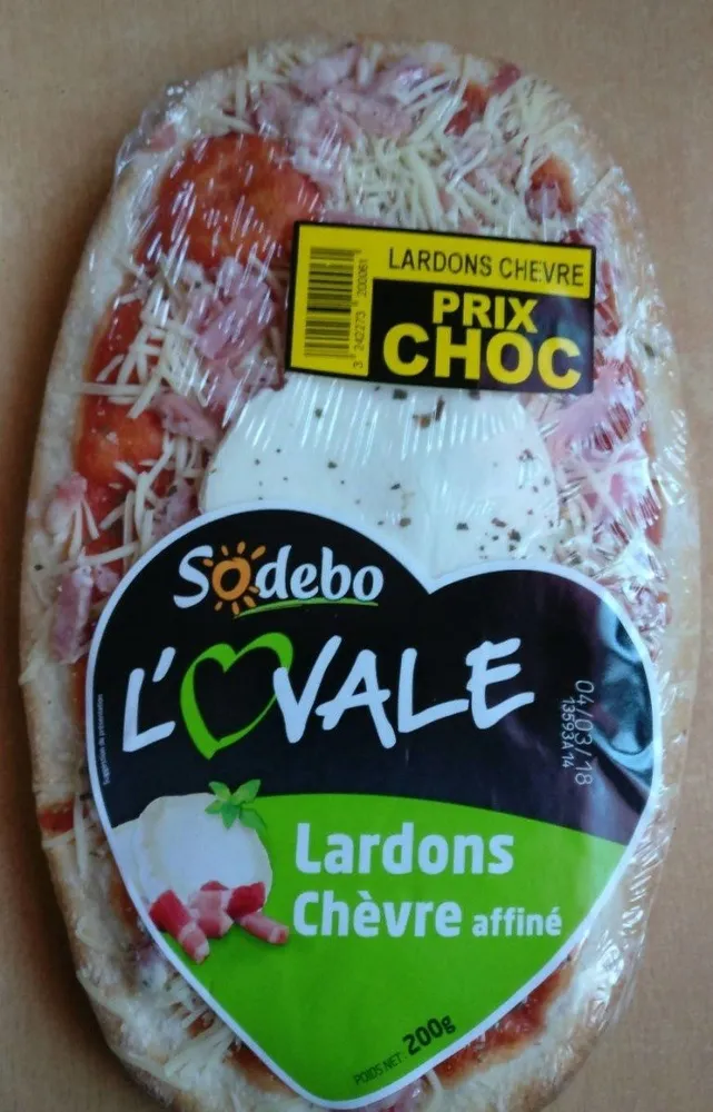 L'Ovale Lardons-Chèvre affiné