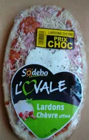 L'Ovale Lardons-Chèvre affiné