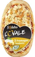 Pizza L'Ovale 3 fromages fondants