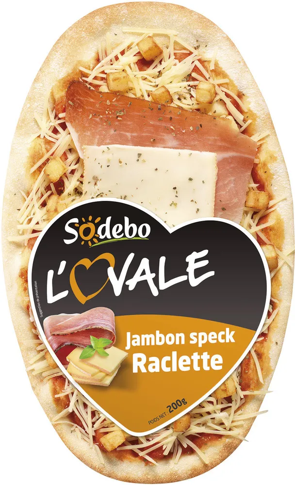 L'Ovale - Jambon speck Raclette