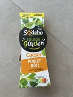 Salade Garden Poulet rôti Sauce Caesar