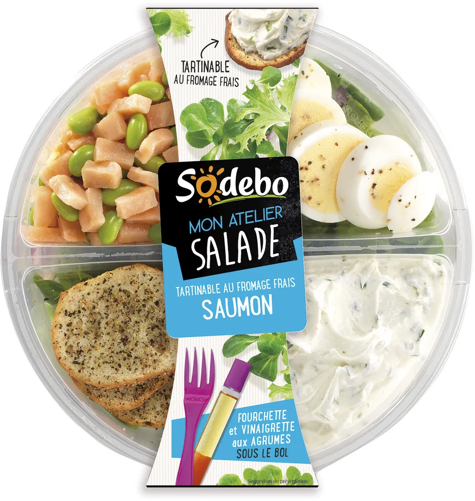Mon atelier salade - Saumon