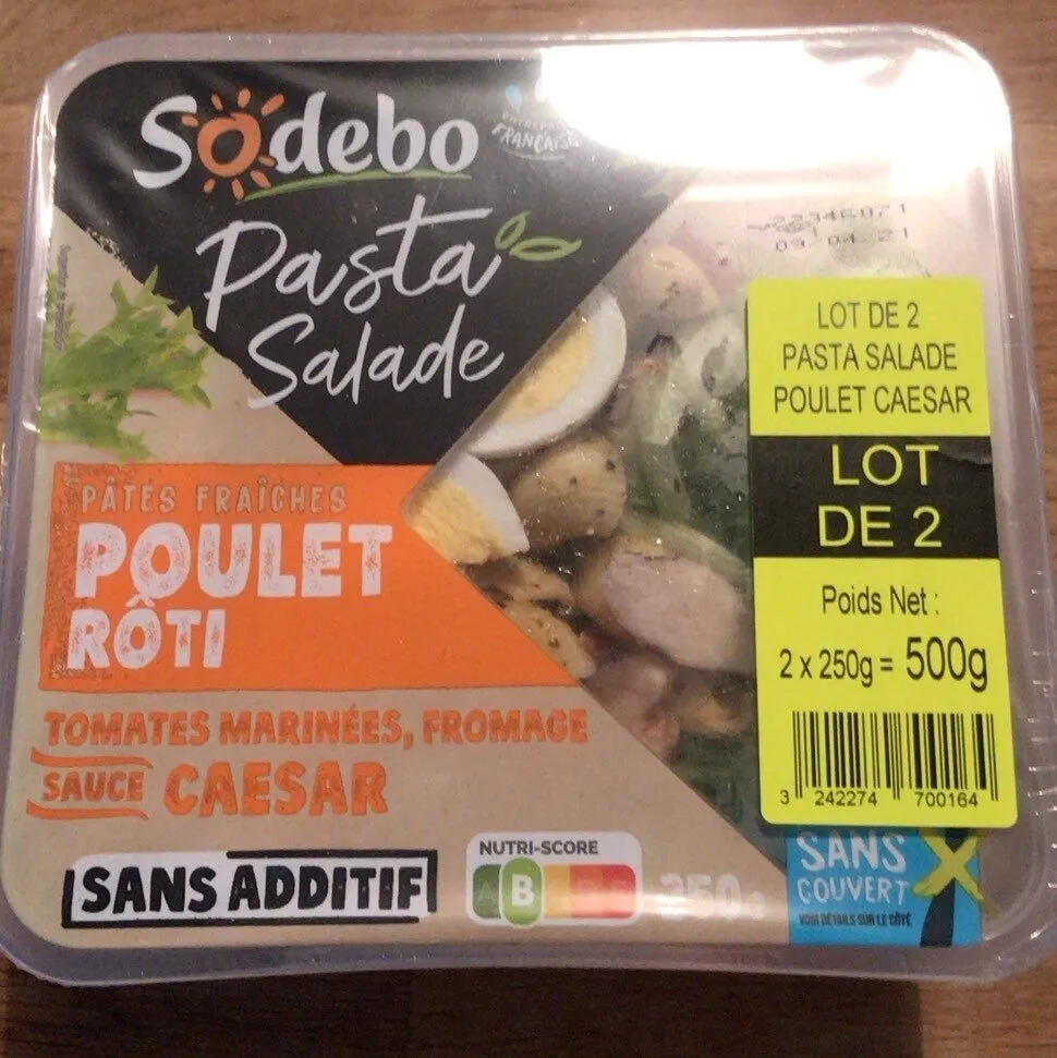 Salade poulet roti