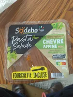 Salade pâtes fraîche chèvre affiné