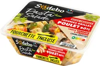 Pasta salade poulet légumes