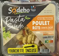 Pasta salade Poulet Rôti Comté