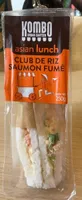Club de riz saumon fumé