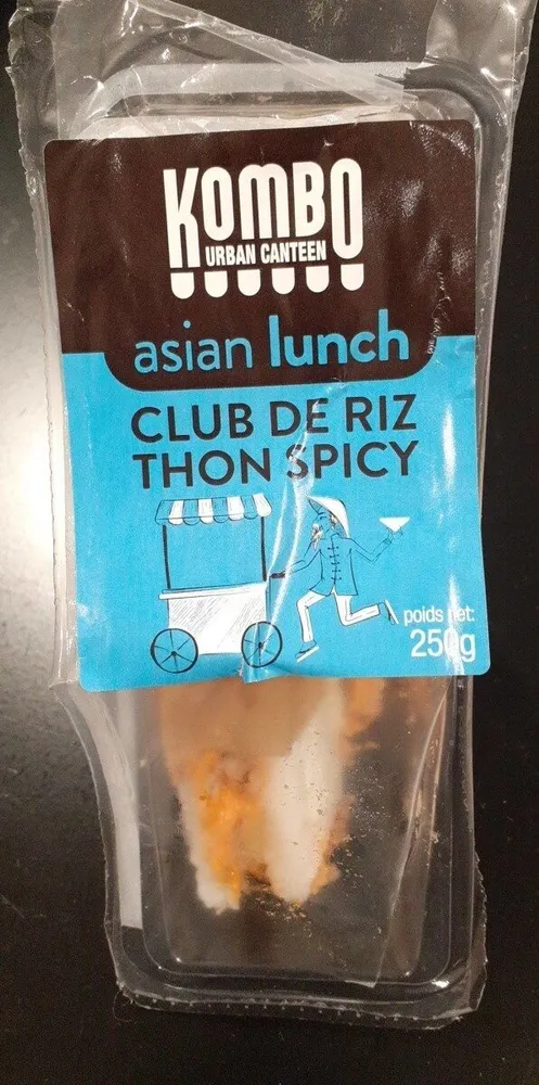 Club de riz thon spicy