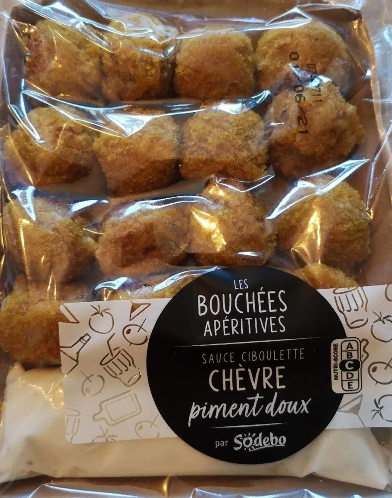 Bouchées apéritives chèvre