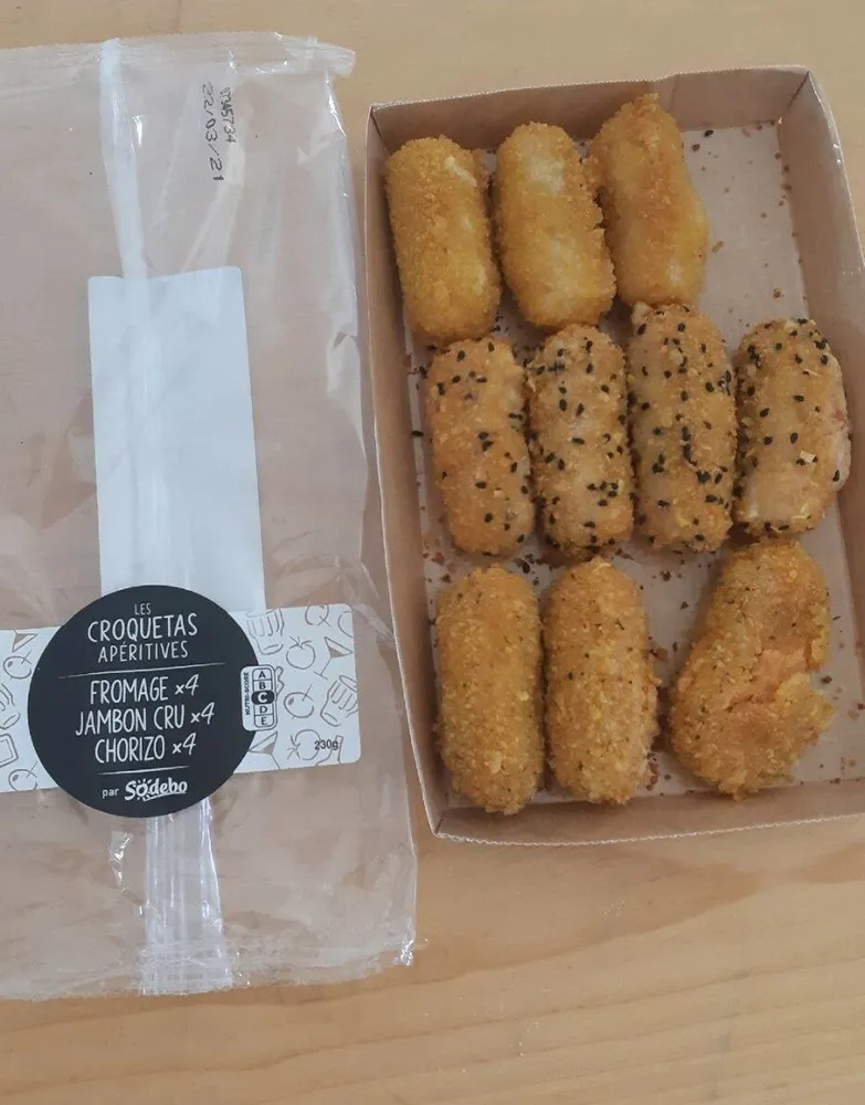 Les croquetas apéritives