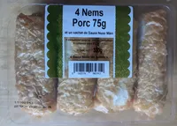 4 Nems au porc