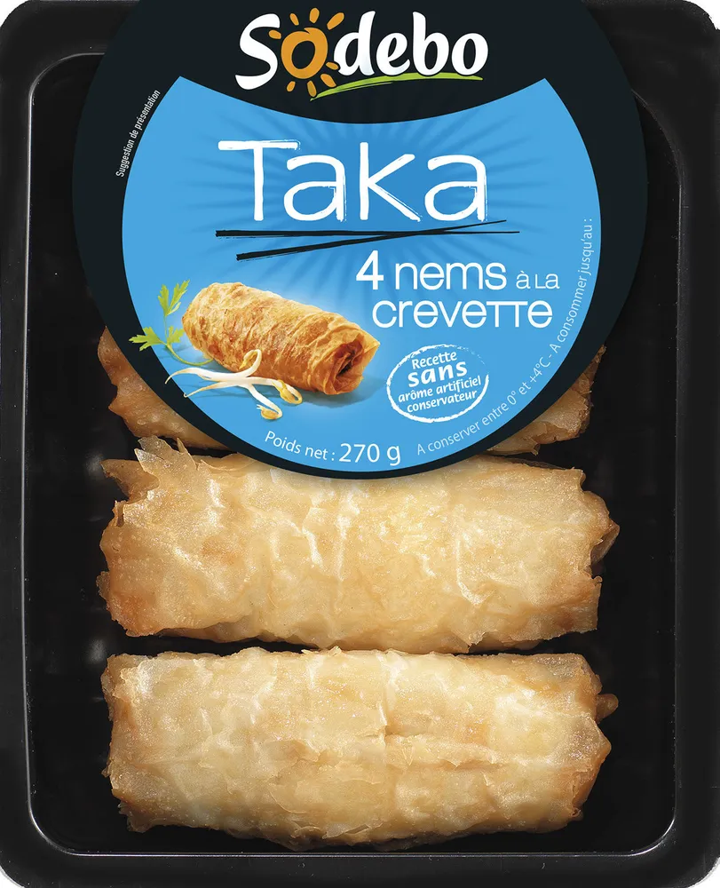 Taka - 4 Nems à la Crevette