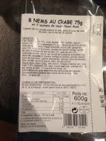 Nem Crabe 75 g + Sauce Nuoc Mam