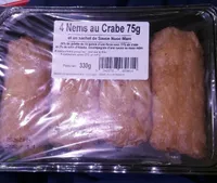 Nems au crabe