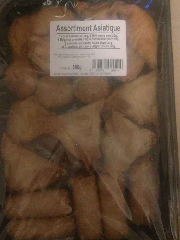 Assortiment asiatique