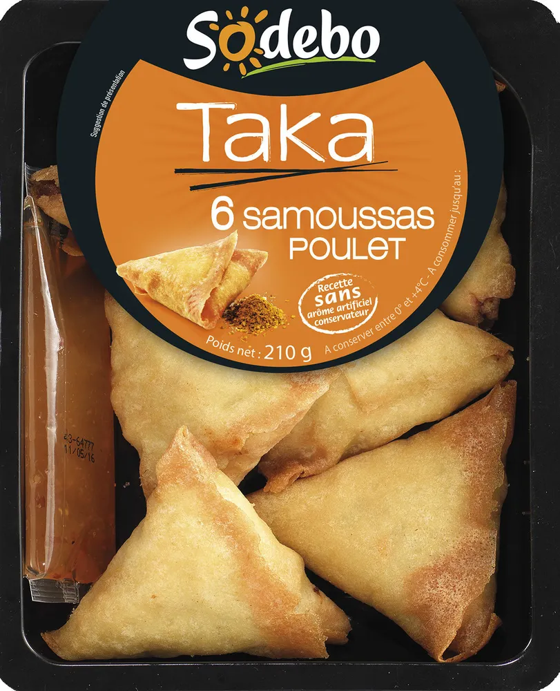 Taka - 6 Samoussas poulet